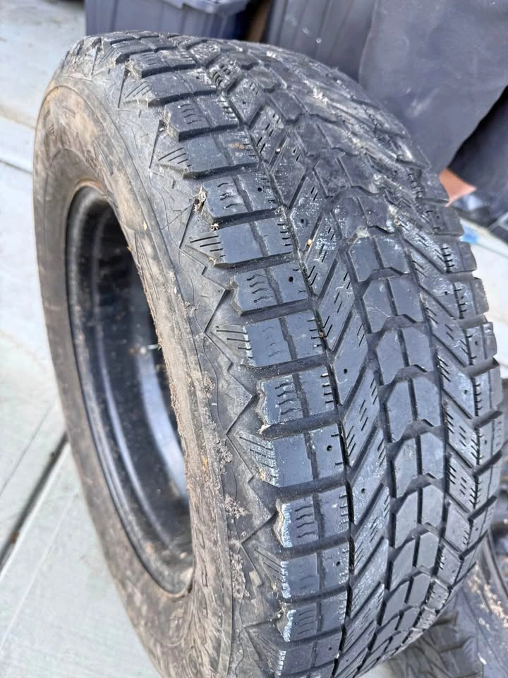4 Firestone Winterforce Winter Tires 245/65R17 on Rims