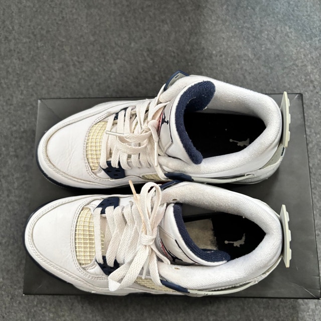 Jordan 4 Retro Midnight Navy - photo 3