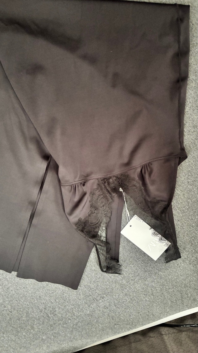 Zara Black V line Mid Dress - photo 4