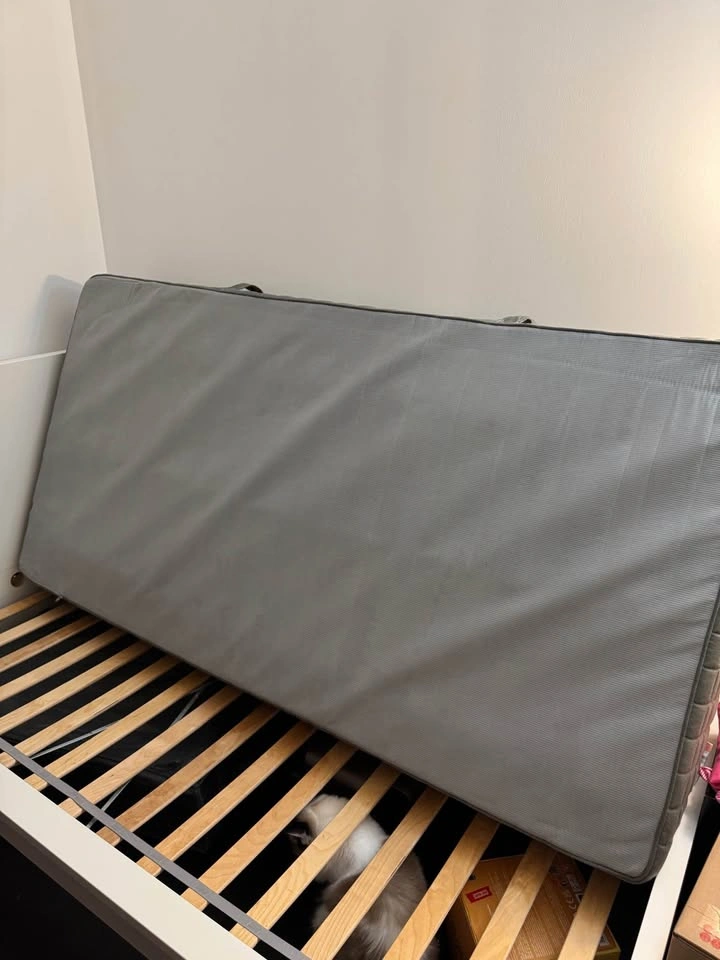 IKEA HAUGSVÄR Hybrid mattress - Twin, Dark Grey - photo 3
