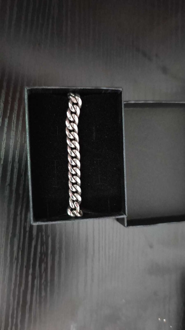 Boxy 925 Sterling Silver Bracelet