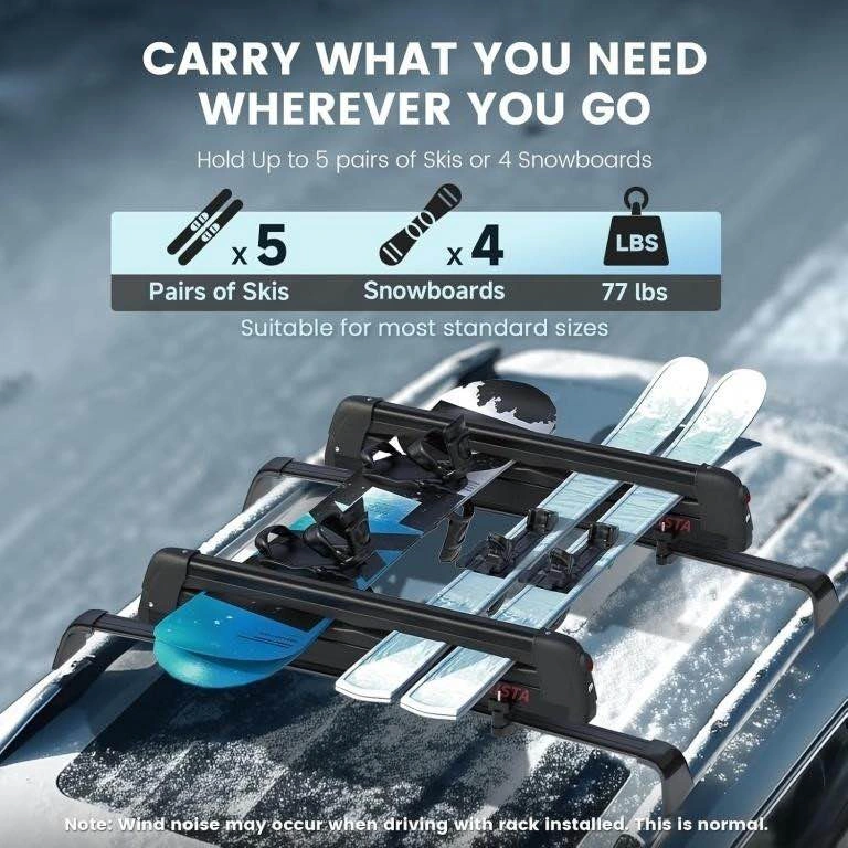 Alpinista Ski and Snowboard Roof Rack - photo 3