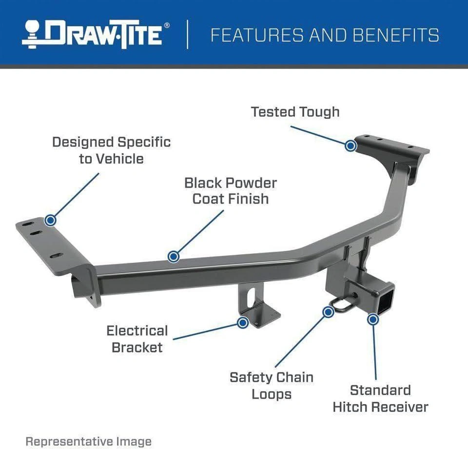 Honda CR-V Draw-Tite Class III/IV Trailer Hitch (No Hardware) - photo 3