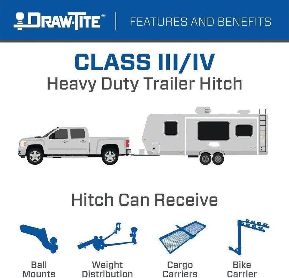 Honda CR-V Draw-Tite Class III/IV Trailer Hitch (No Hardware) - photo 4