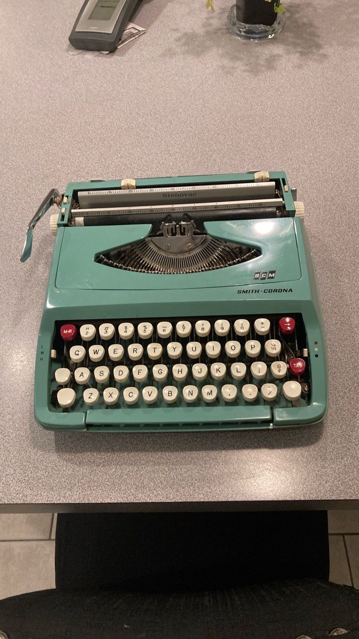 Smith-Corona Vintage Portable Typewriter