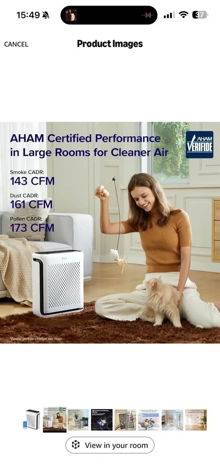 Levoit Vital 100S Smart Air Purifier - photo 2