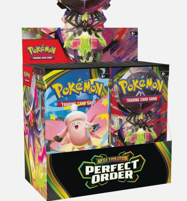 TRADE/SELL Pokemon: Perfect Order Booster Box Fully Sealed