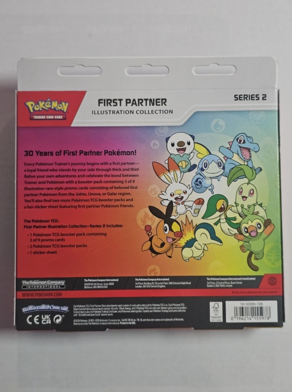 First Partner Illustration Collection Series 2 (Pokemon Box) - photo 2