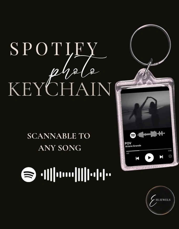 Spotify Scannable Song Photo Keychain - photo 2