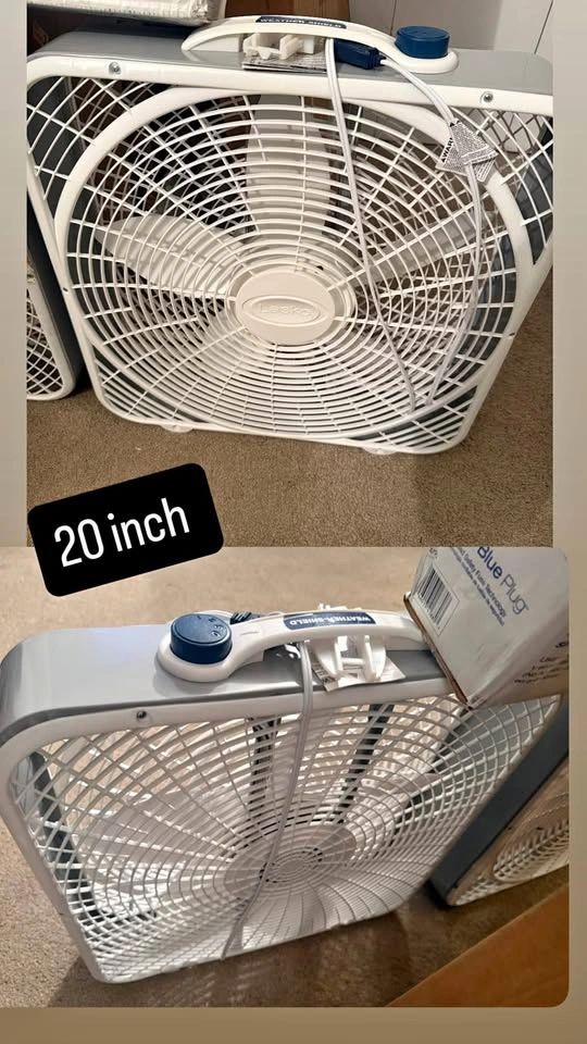 Lasko Weather-Shield Performance 20-Inch Box Fan