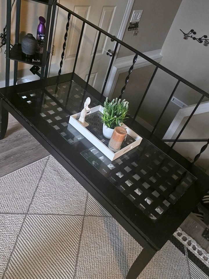 Modern Black Coffee Table Set (3 Pieces)