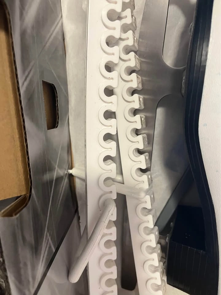 Dream figure skates with white guards - size 8 womens - photo 5