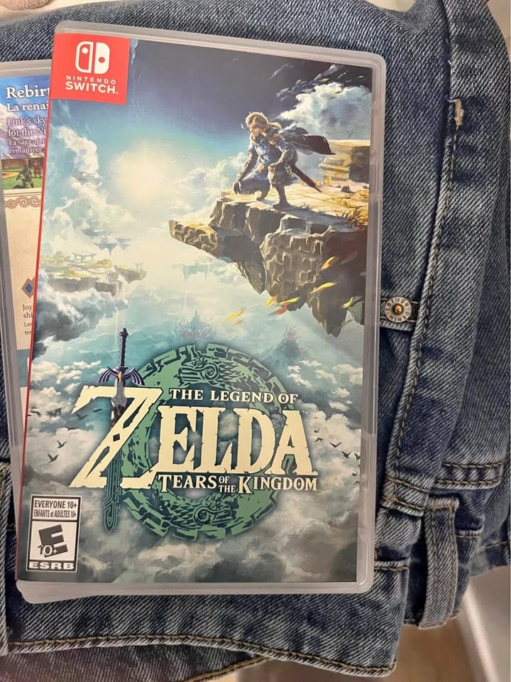 Zelda tears of the kingdom Nintendo game