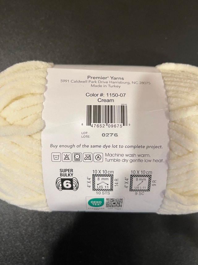 Premier Parfait Chunky, Cream Yarn x2 - photo 3