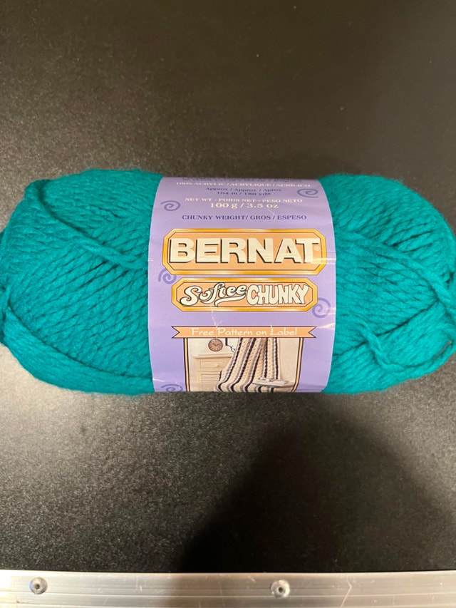 Bernat Softee Chunky, 100g Emerald Yarn