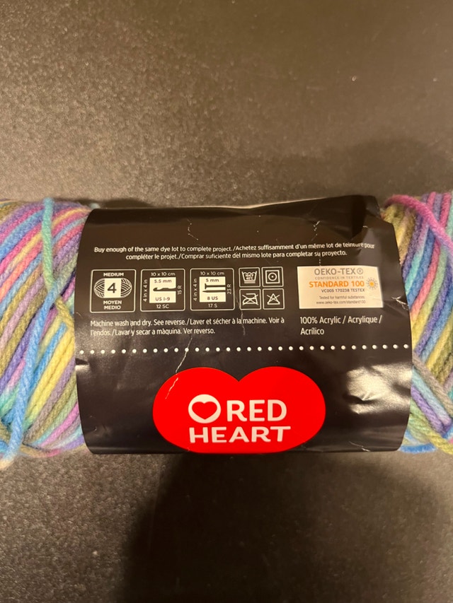 Red Heart Super Saver 3 Pack, Monet Yarn - photo 4