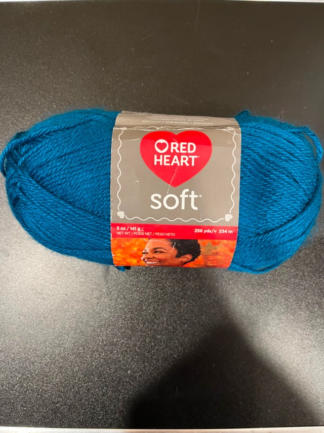 Red Heart Soft, Teal 141g Yarn