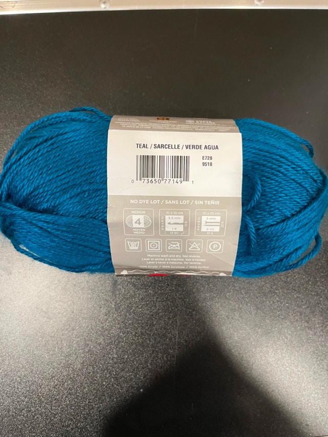 Red Heart Soft, Teal 141g Yarn - photo 3