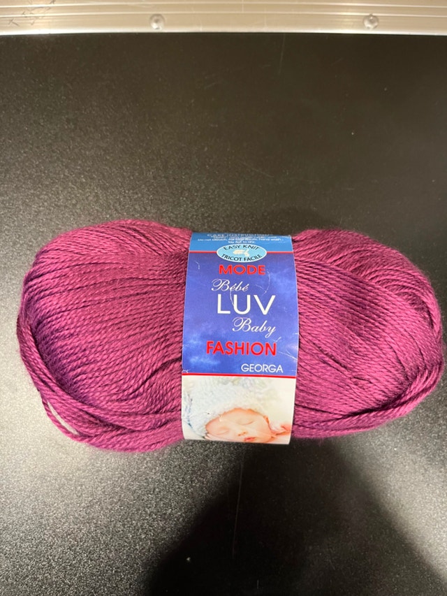 Luv Baby 120g Grape Yarn
