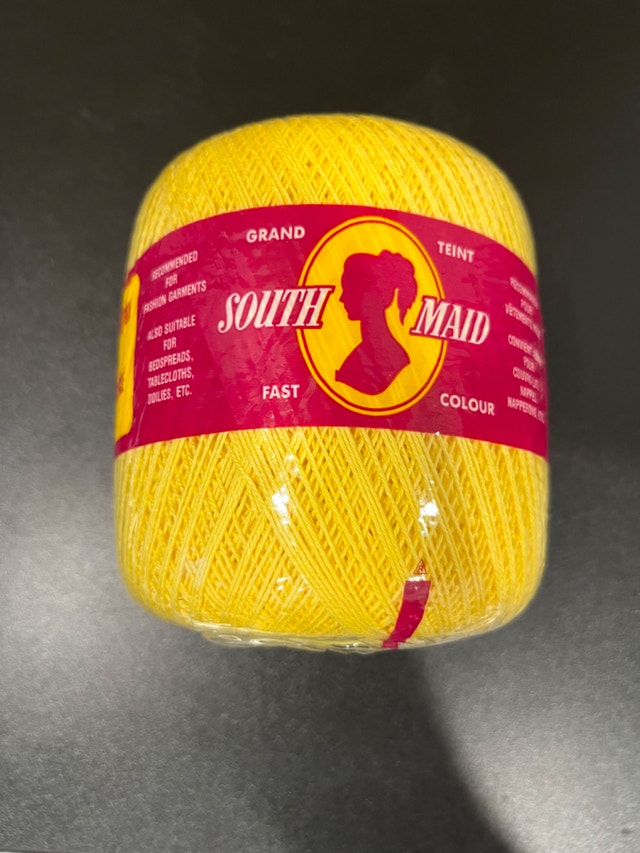 South Maid 100% Cotton Crochet Thread New