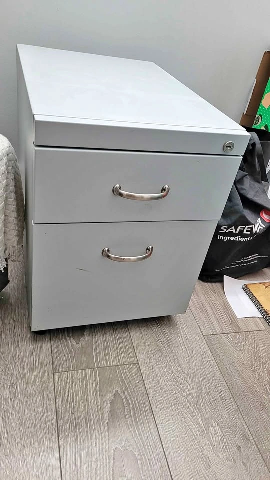 2 Drawer Filing Cabinet - Office Storage