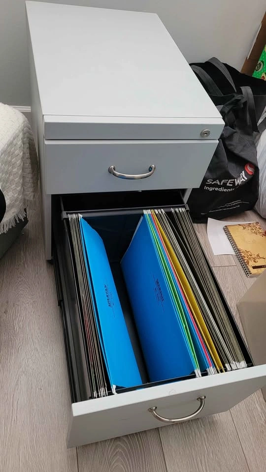 2 Drawer Filing Cabinet - Office Storage - photo 2