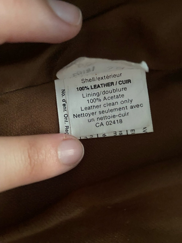 Vintage Simard Genuine Leather Jacket - photo 3