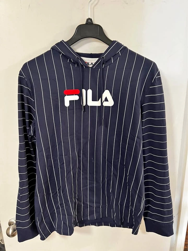 FILA Navy Pinstripe Size L