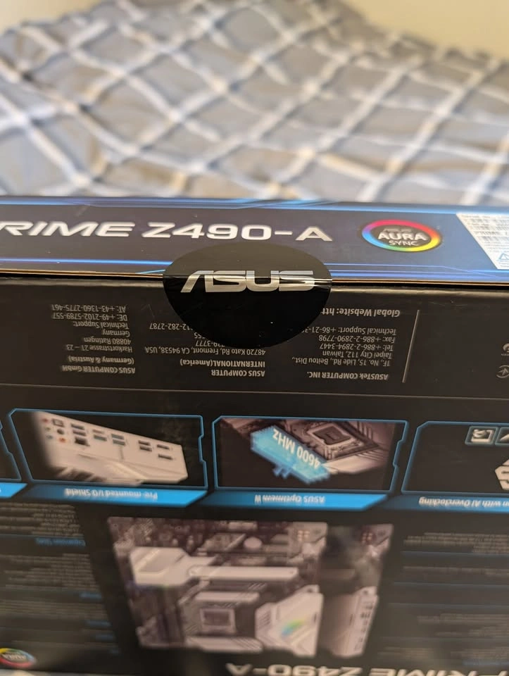 Brand New ASUS Prime Z490-A Motherboard (Intel LGA 1200) - Seale - photo 3