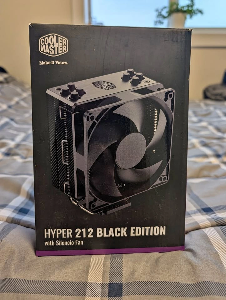 Brand New Cooler Master Hyper 212 Black Edition CPU Air Cooler