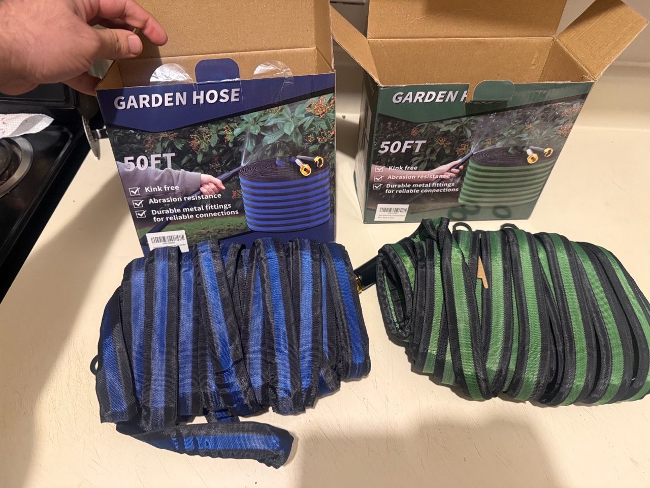Garden Hose 50 ft, Non-Expanding, Flexible, Anti-Kink - photo 3