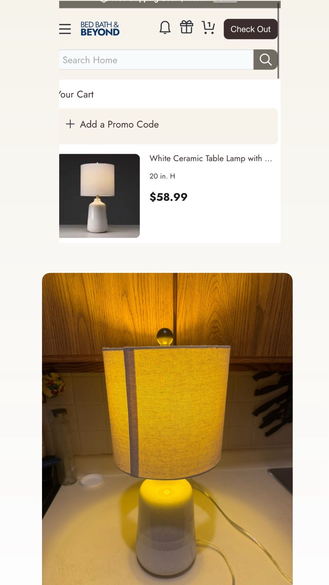 20.5" Ceramic Nightstand Lamps Set of 2