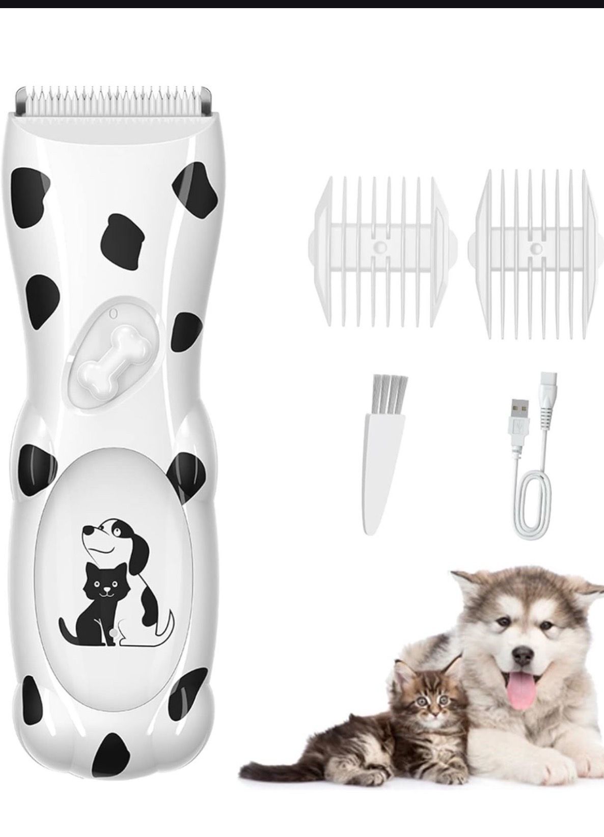 Dog Clippers, Low Noise Rechargeable Dog Grooming Kit - photo 3