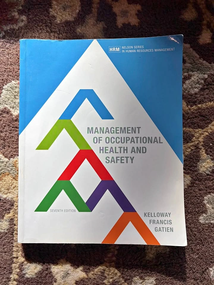 Management of Occupational Health and Safety 7th Ed