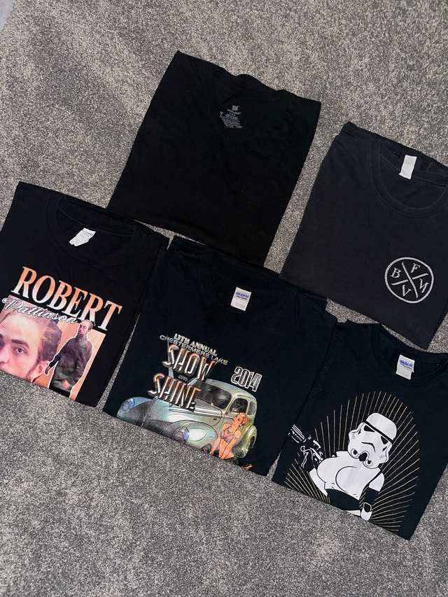 5$ T shirts sizes range from M to L - photo 3