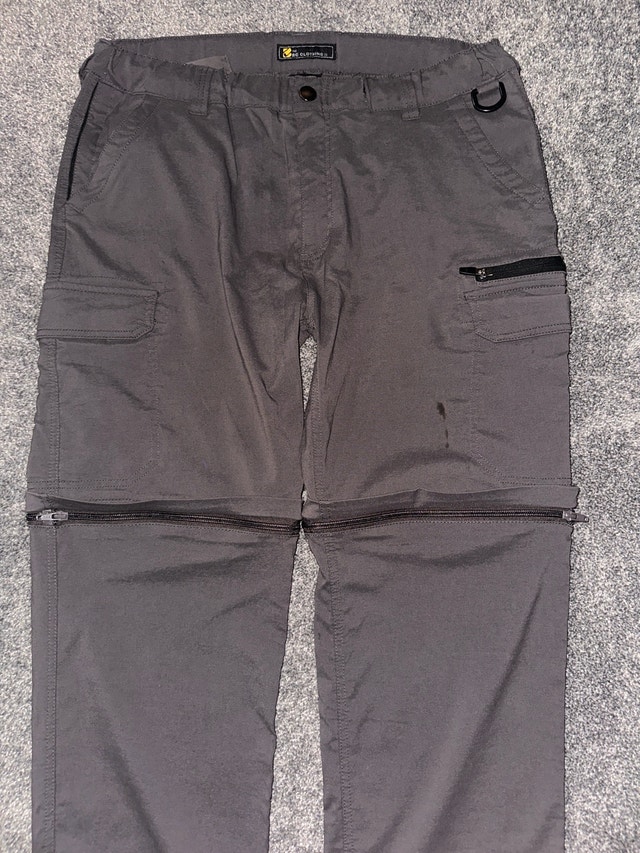 BC Clothing Lightweight Cargo Pants Size L to M - photo 4