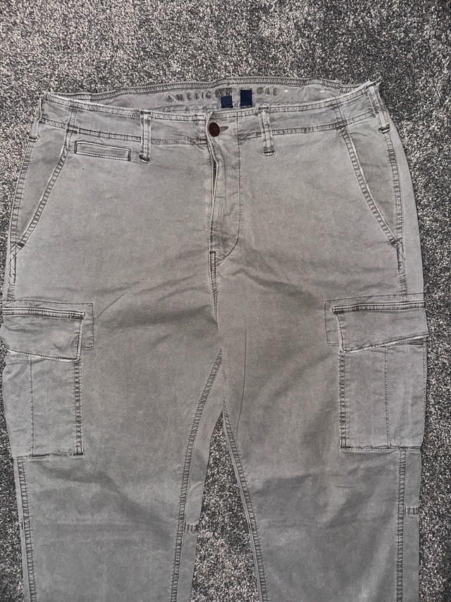 Grey American Eagle Pants/Joggers Size 36 - photo 2