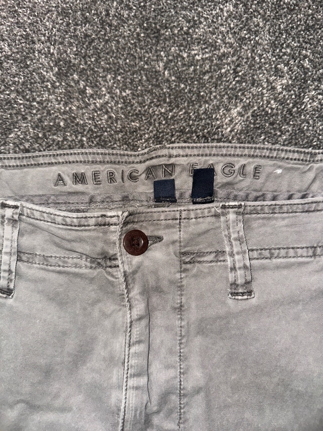 Grey American Eagle Pants/Joggers Size 36 - photo 3