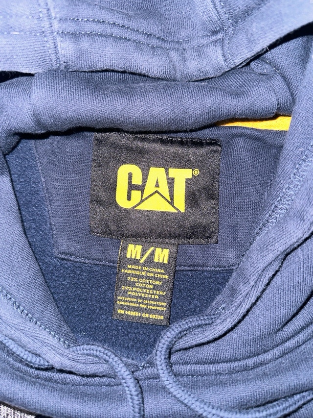 Caterpillar Navy Blue Sweater Size Medium - photo 3