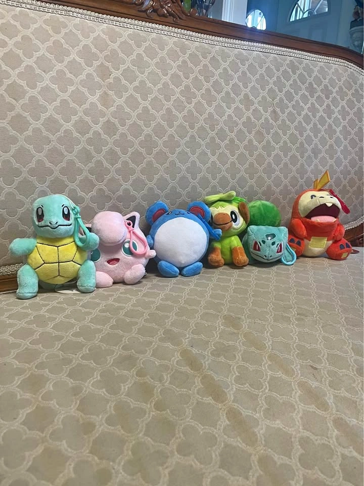 Pokémon keychain lot