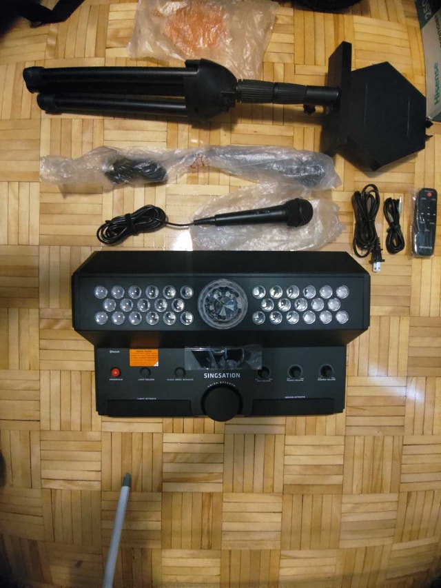 SINGSATION Karaoke sound system