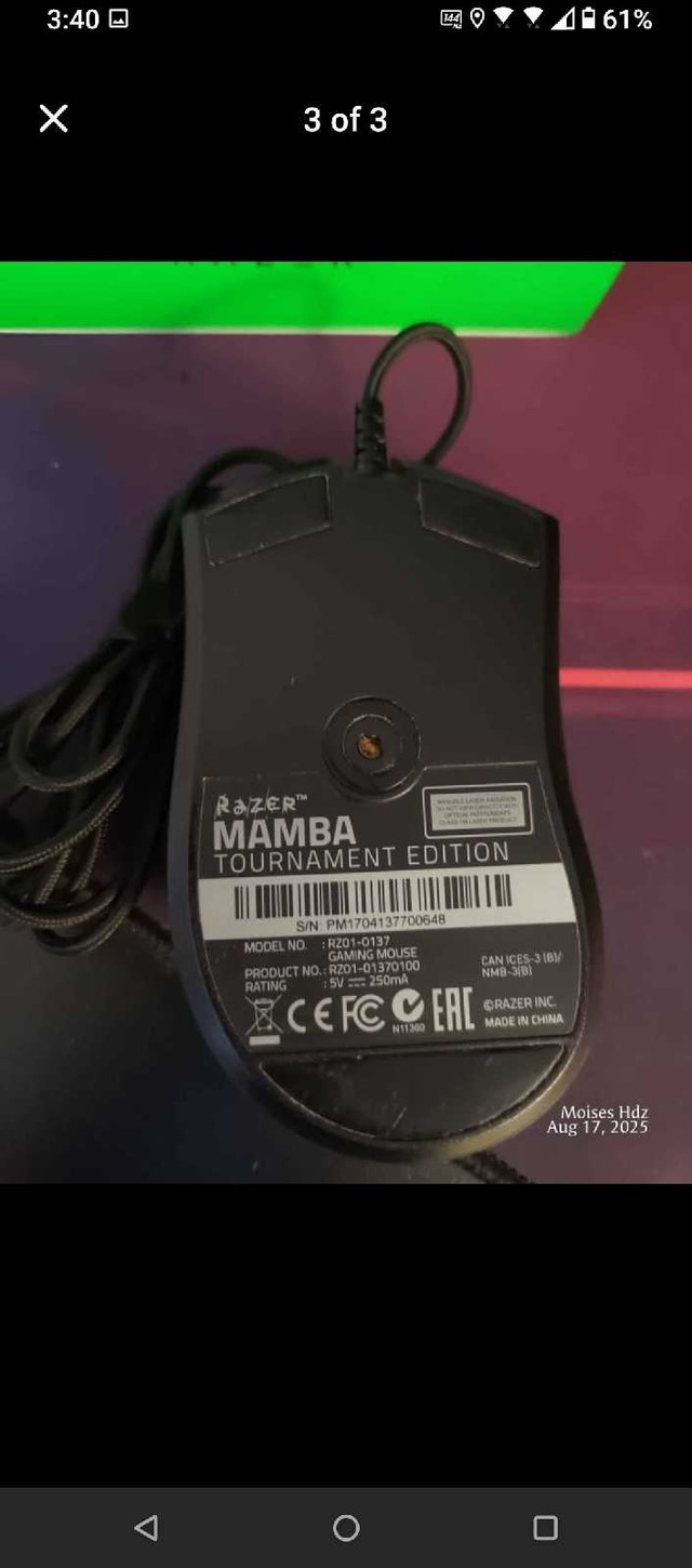 RAZER MAMBA TOURNAMENT EDITION - photo 3