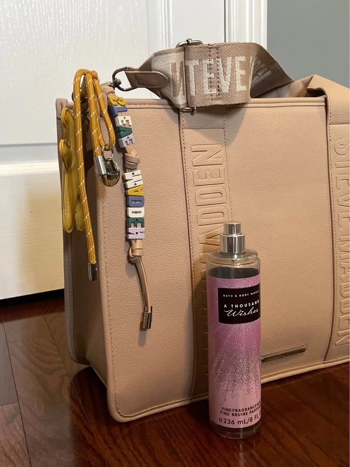 Steve Madden Bwebber Tote Bag Set Beige 2 Piece - photo 2