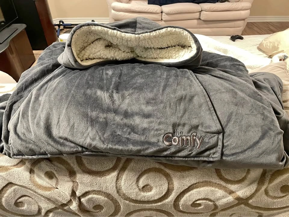 The Comfy® Original | Grey Wearable Blanket