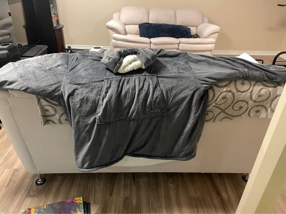 The Comfy® Original | Grey Wearable Blanket - photo 3
