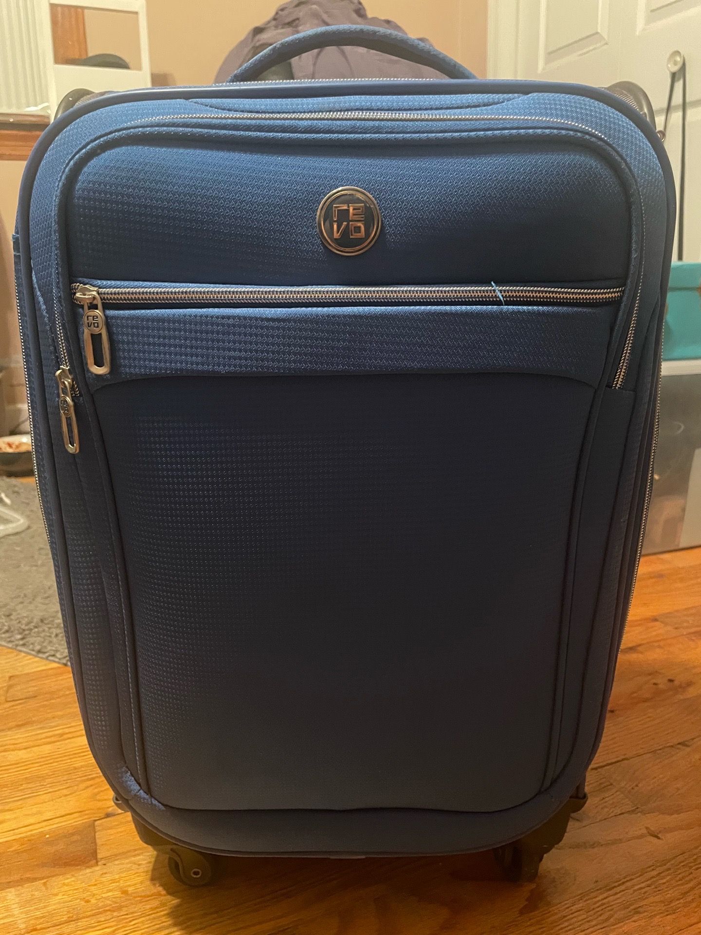 REVO Royal Blue Carry-On Spinner Suitcase - Great Condition