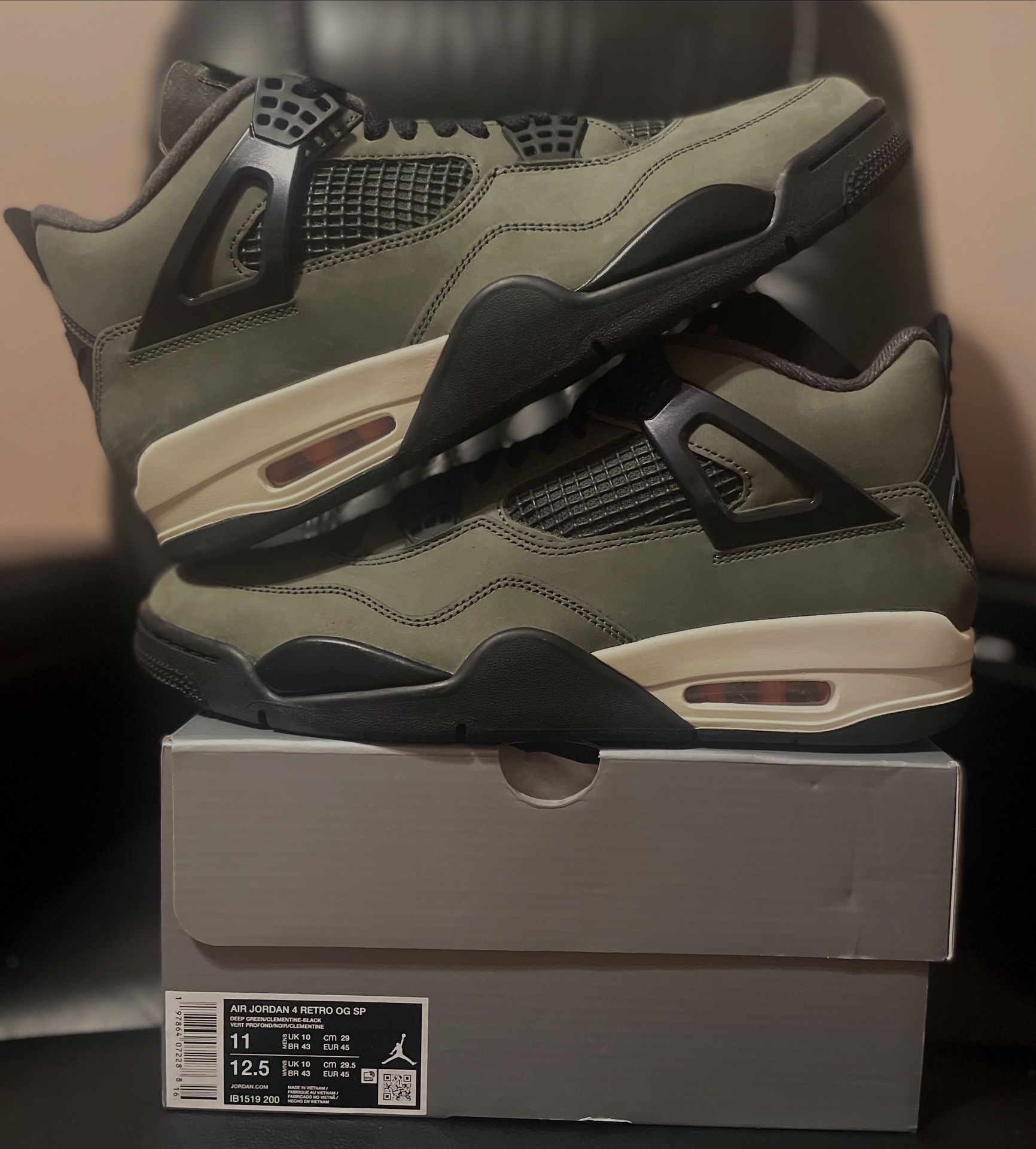 Jordan 4 Retro OG SP UNDEFEATED (2025) DS Size 11