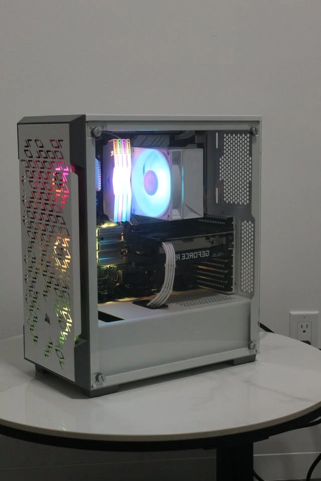 Newly Built All-White i7 Gaming PC - RTX 3050 / 32GB RAM - photo 3