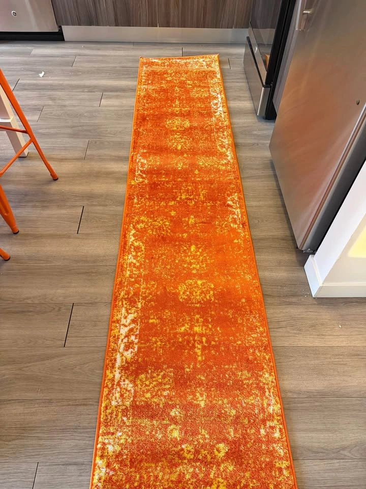Orange Runner Rug