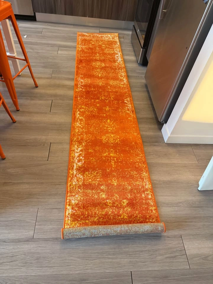 Orange Runner Rug - photo 2